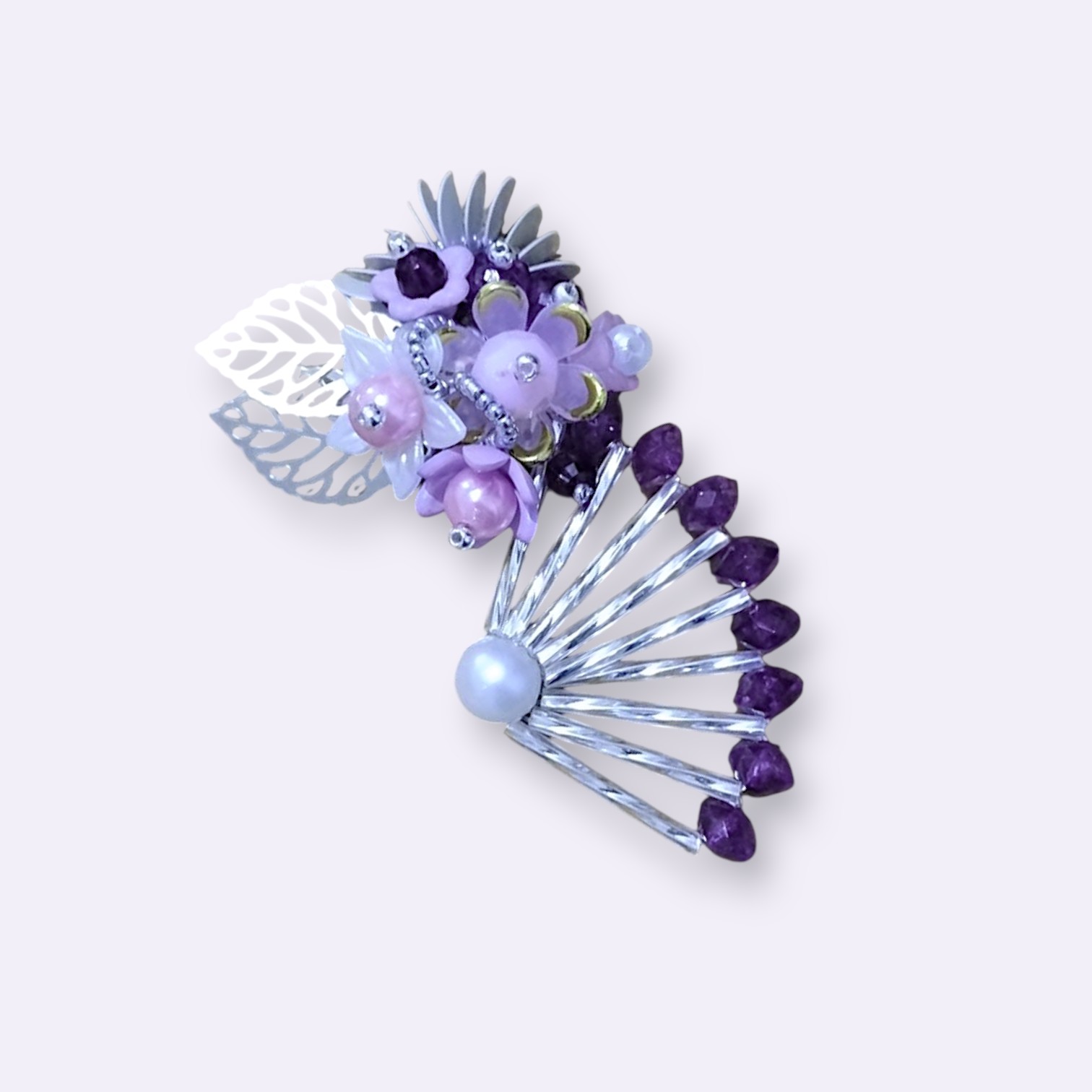 Bros Kipas Lavender Mutiara