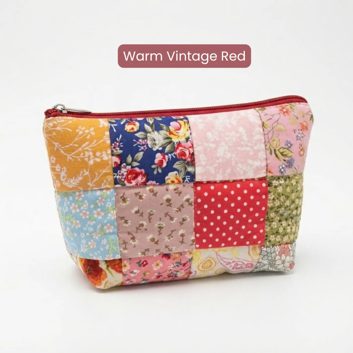 Patchwork Mini Pouch — tampilan 2