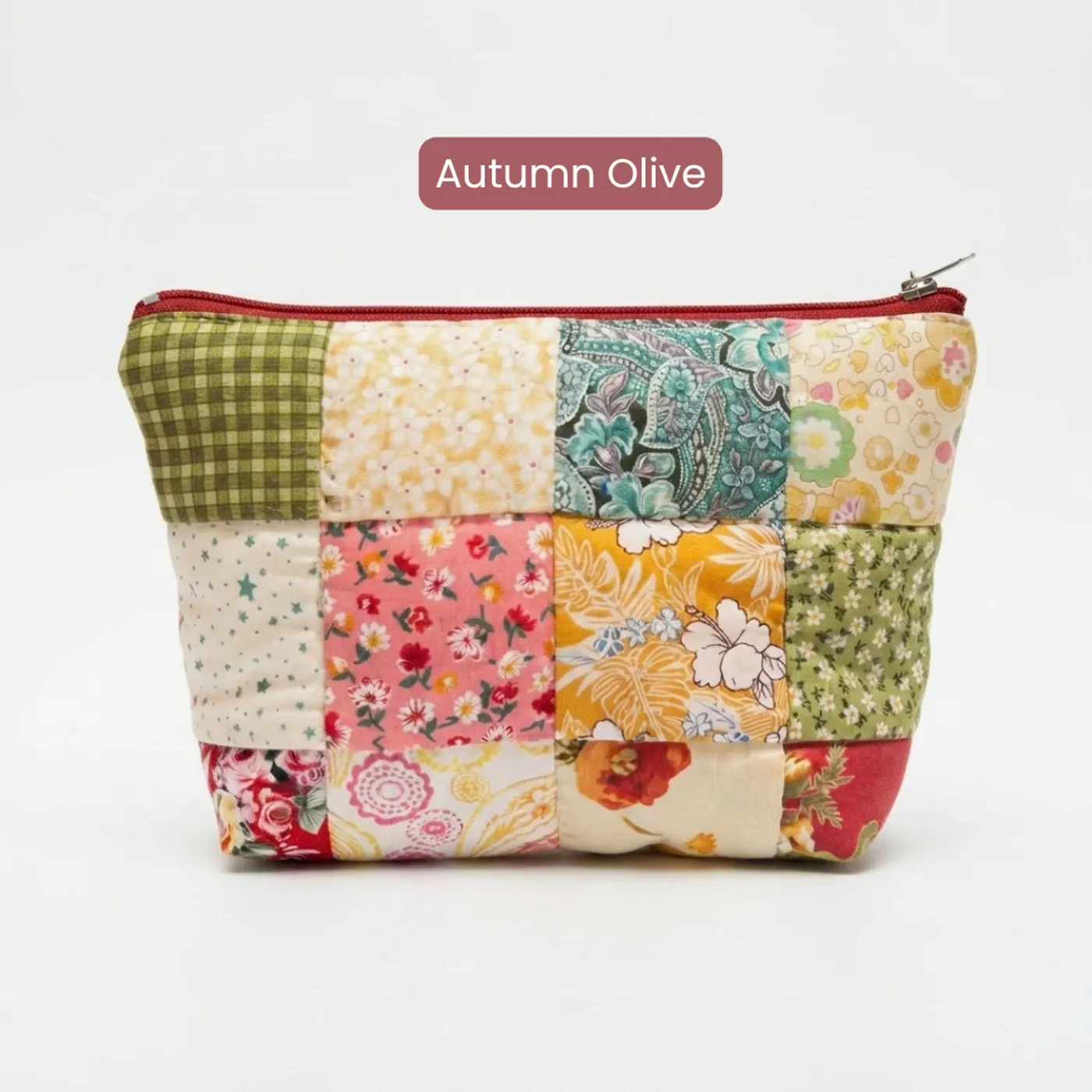 Patchwork Mini Pouch — tampilan 3
