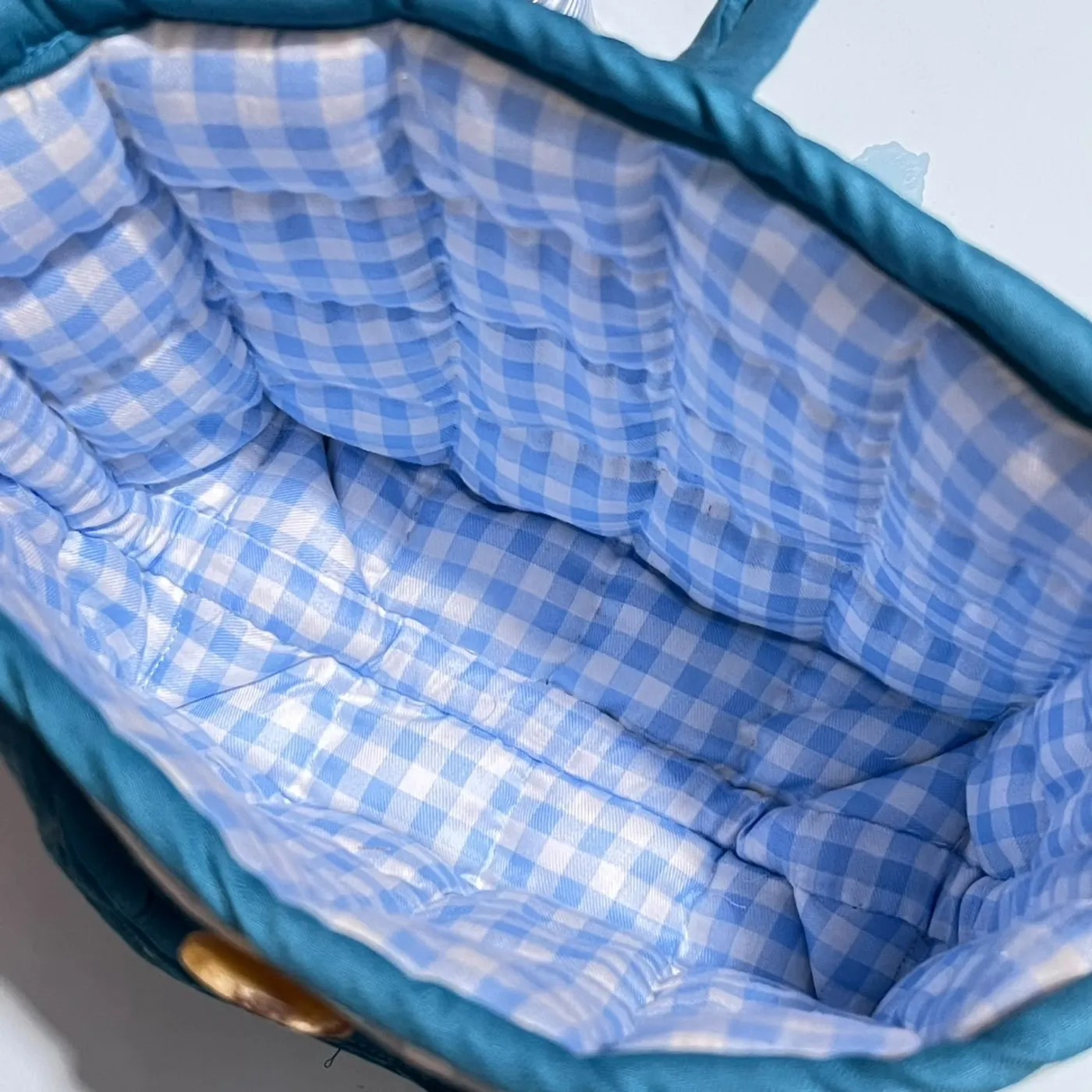 Tas Kotak Kecil Motif Bunga — tampilan 6