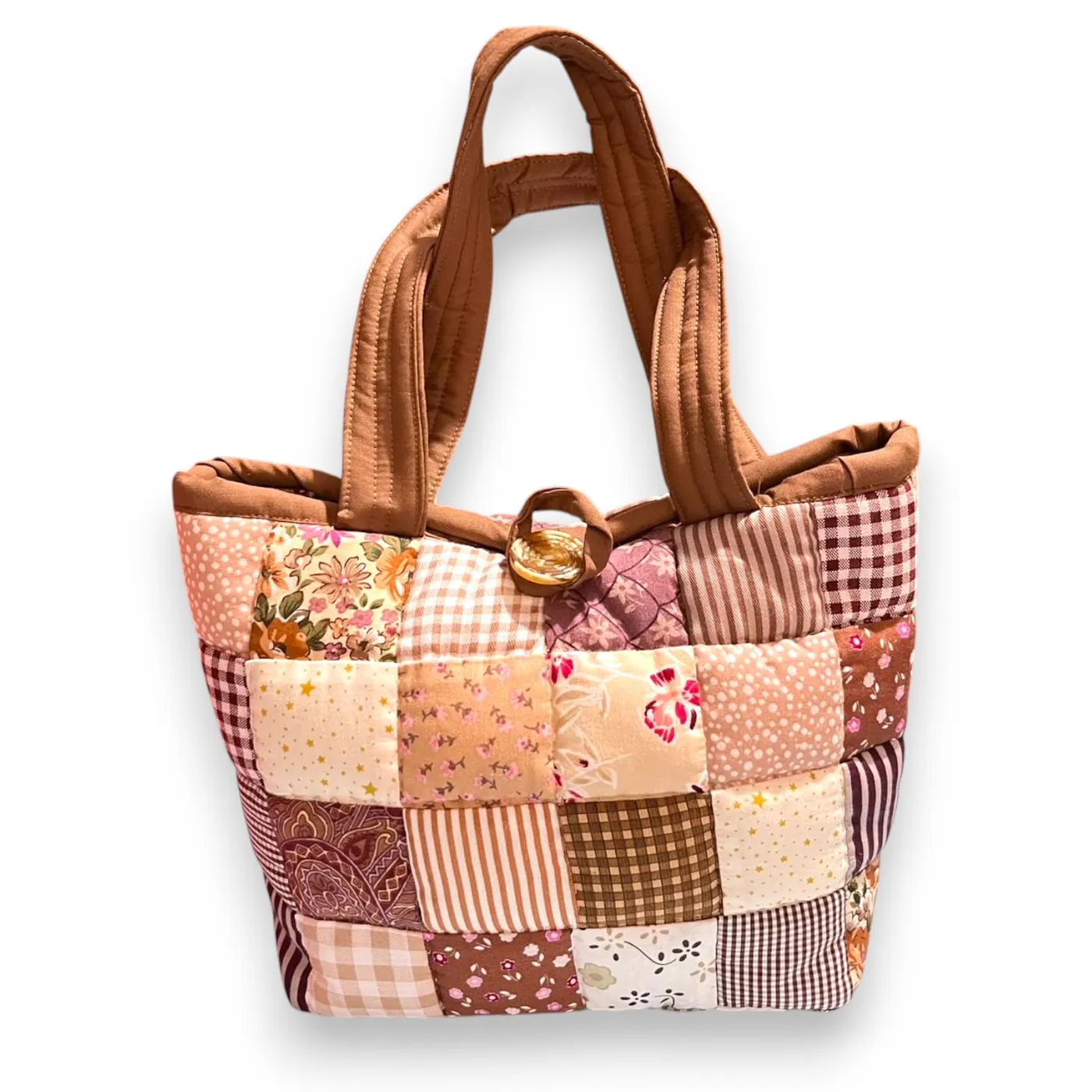 Tas Kotak Kecil Motif Bunga — tampilan 7