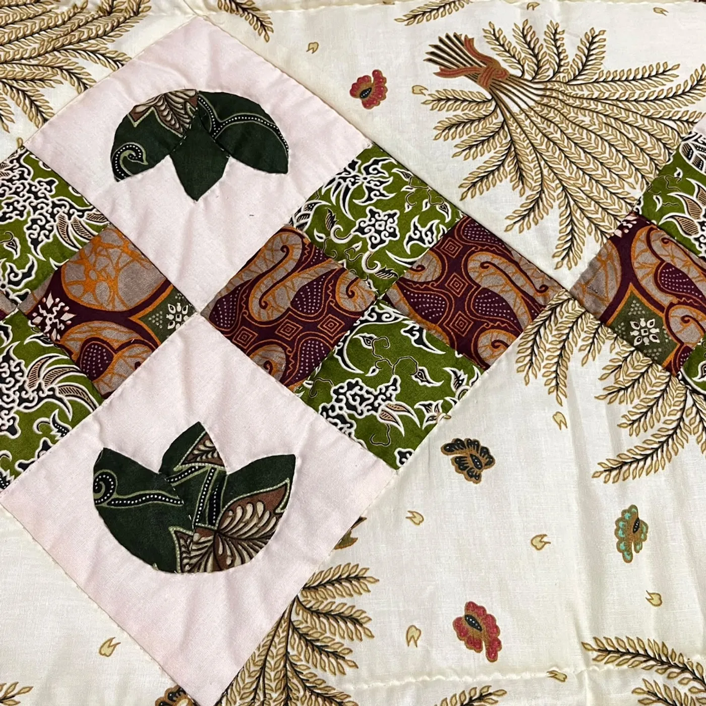 Table Runner Patchwork — tampilan 4