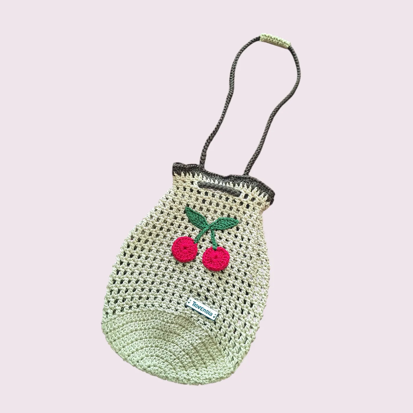 Cutie Ruffle Crochet Handbag | Tas tangan rajut — tampilan 7