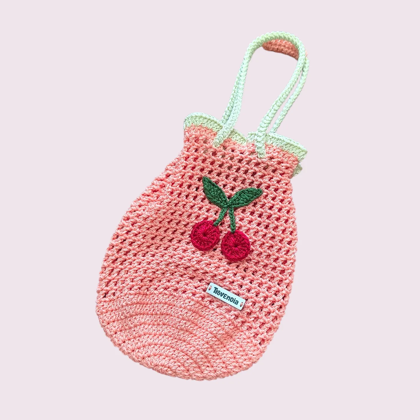 Cutie Ruffle Crochet Handbag | Tas tangan rajut — tampilan 5