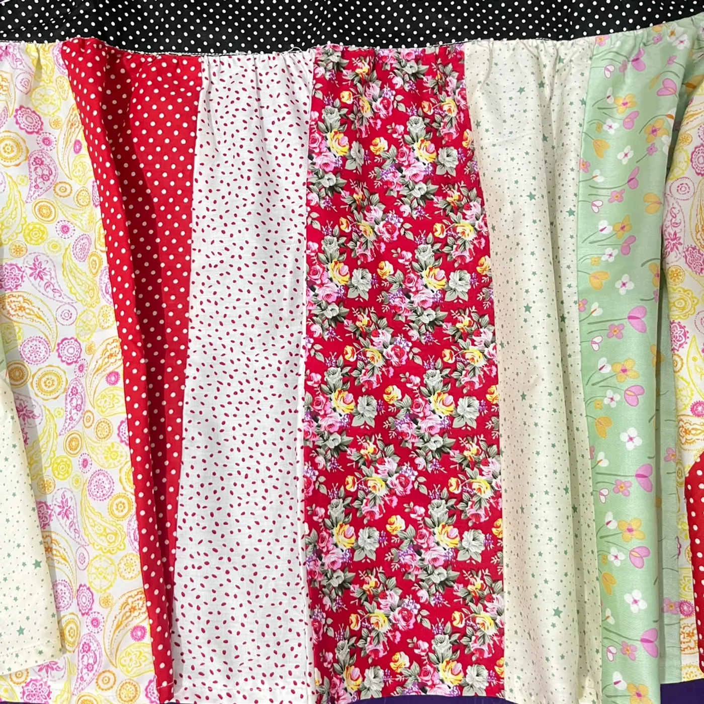 Apron Patchwork Blossom — tampilan 2