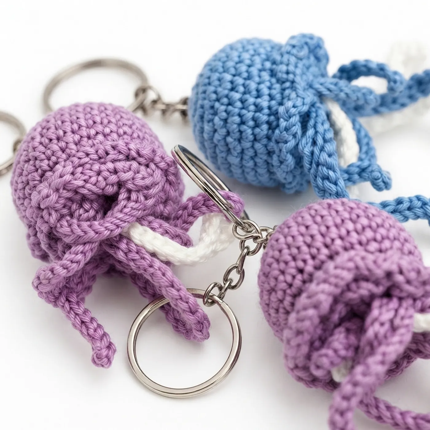 Jellyfish Keychain — tampilan 2
