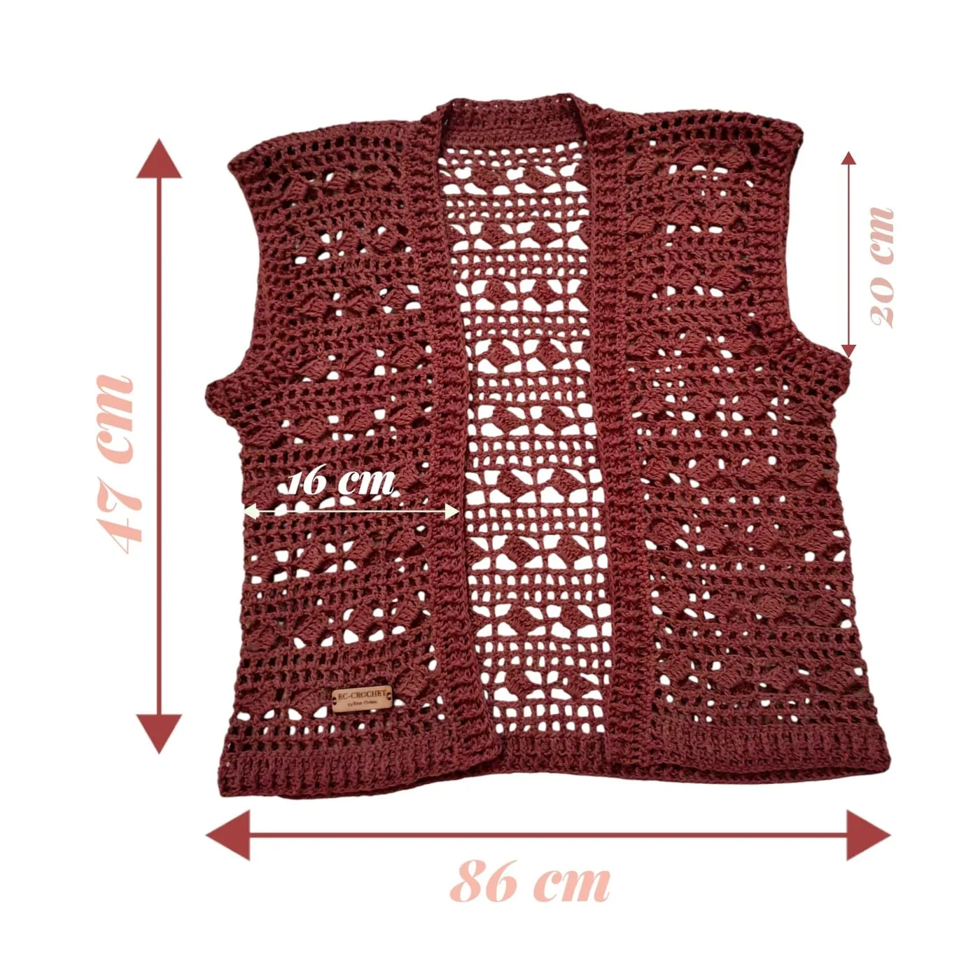 Outer Rajut - Walnut — tampilan 6