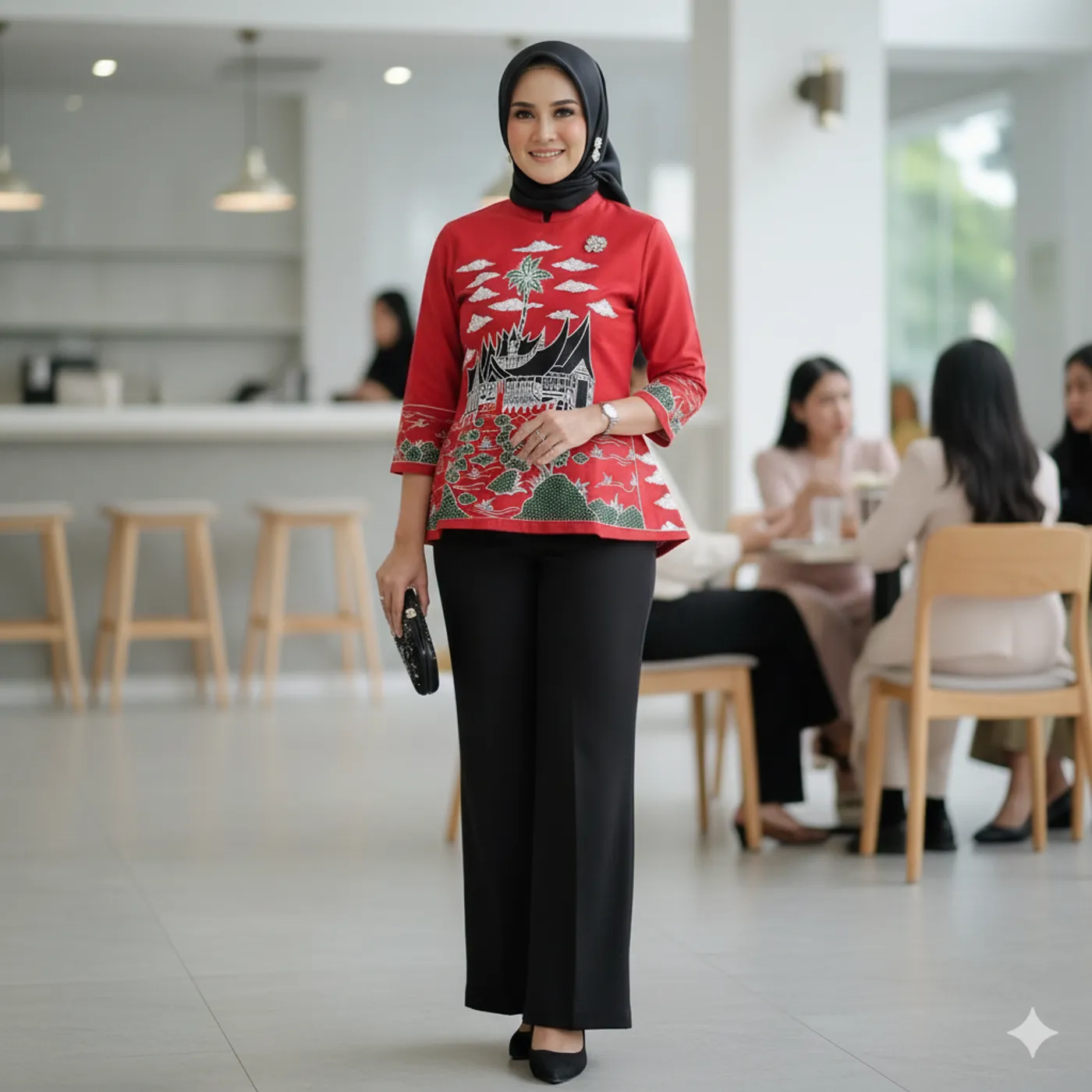Batik Tulis Mix Cap Rumah Gadang — tampilan 5