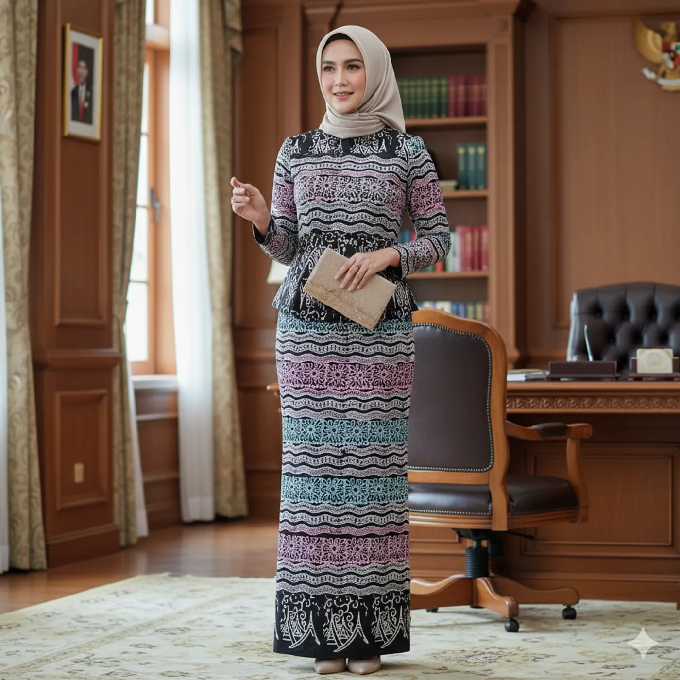 Batik Cap Gonjong Rumah Gadang — tampilan 5