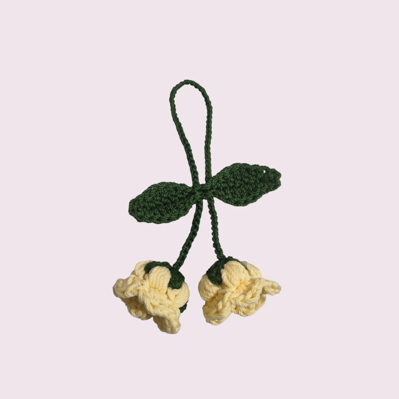 Crochet Flower Charm | Gantungan Rajut Bunga — tampilan 3