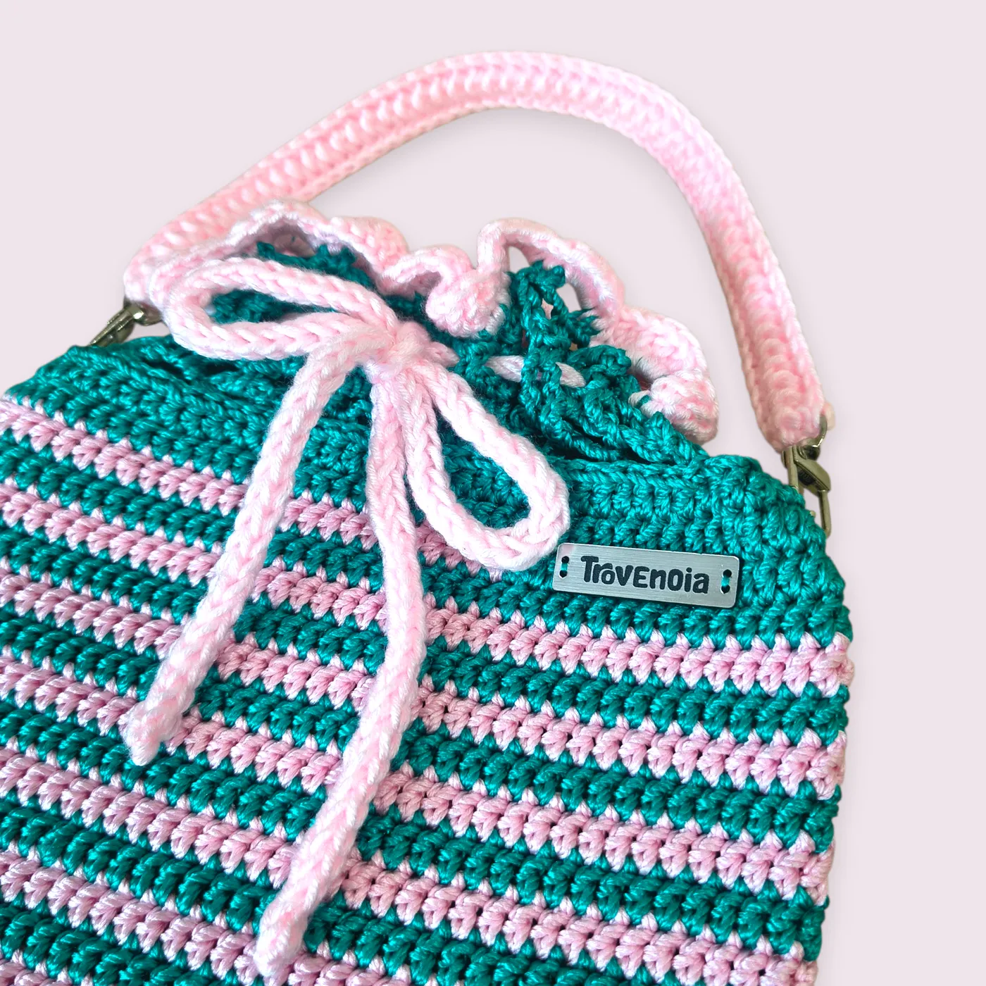 [SALE!] #onlyonce Prayer Pouch | Hand carry bag - Ribbon Bloom — tampilan 3