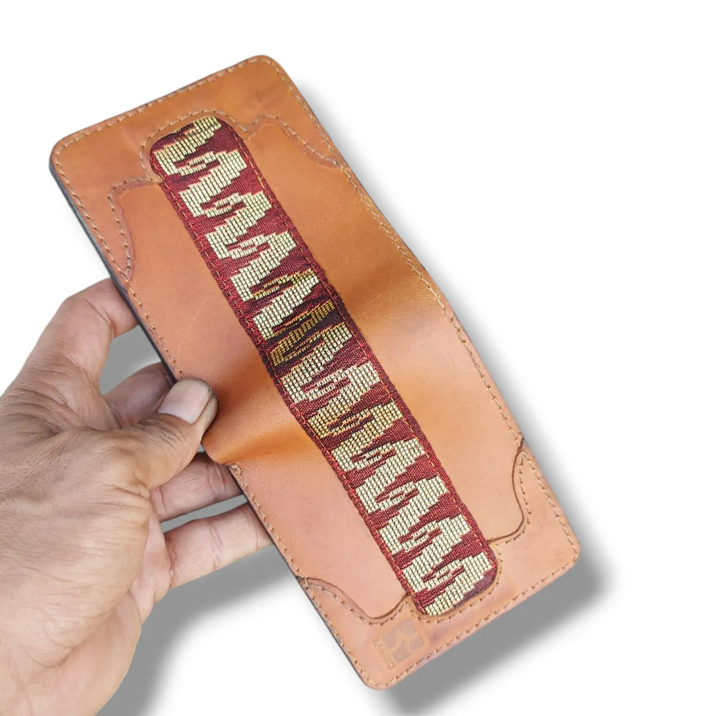 Bifold Wallet Mix Songket — tampilan 3