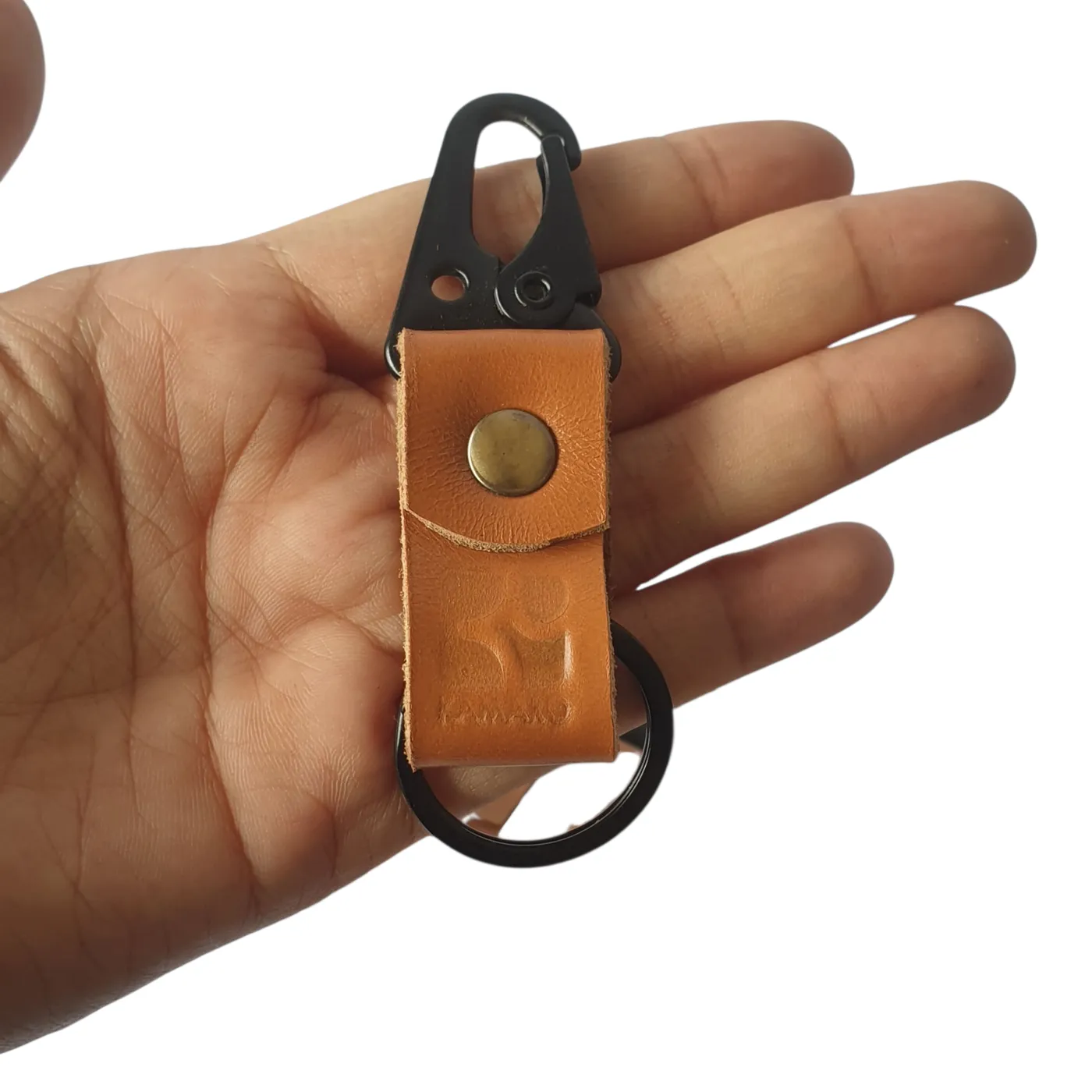 Leather Keychain KAMARO — tampilan 6