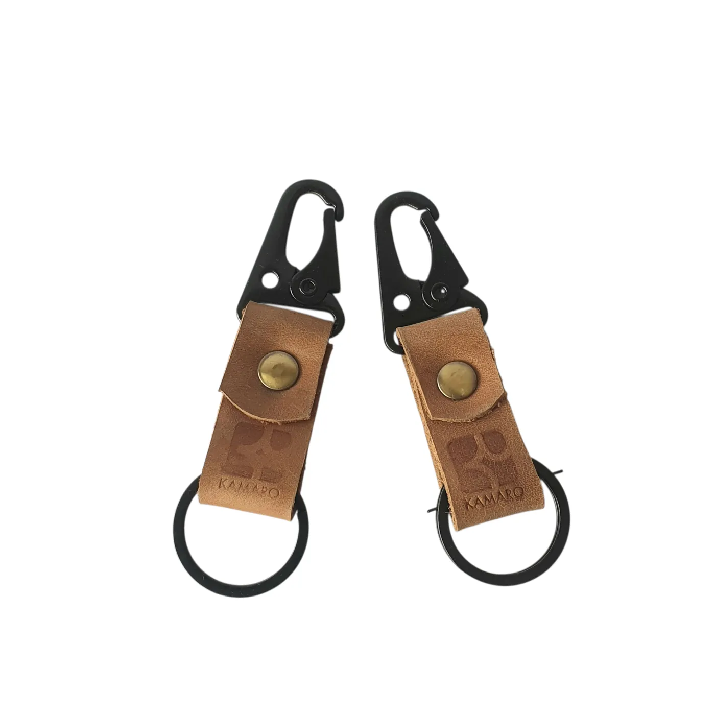 Leather Keychain KAMARO — tampilan 2