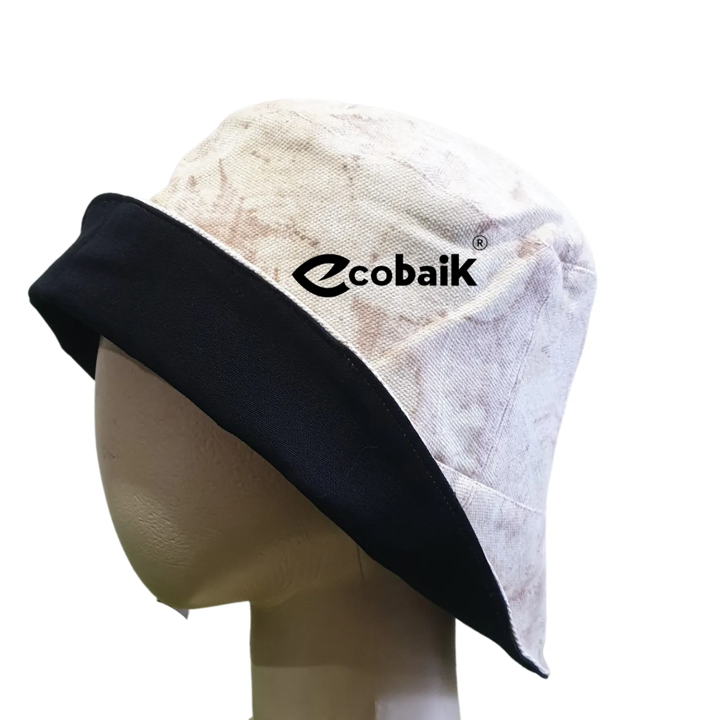 Buket Hat Ecoprint 2 in 1 M7 — tampilan 2