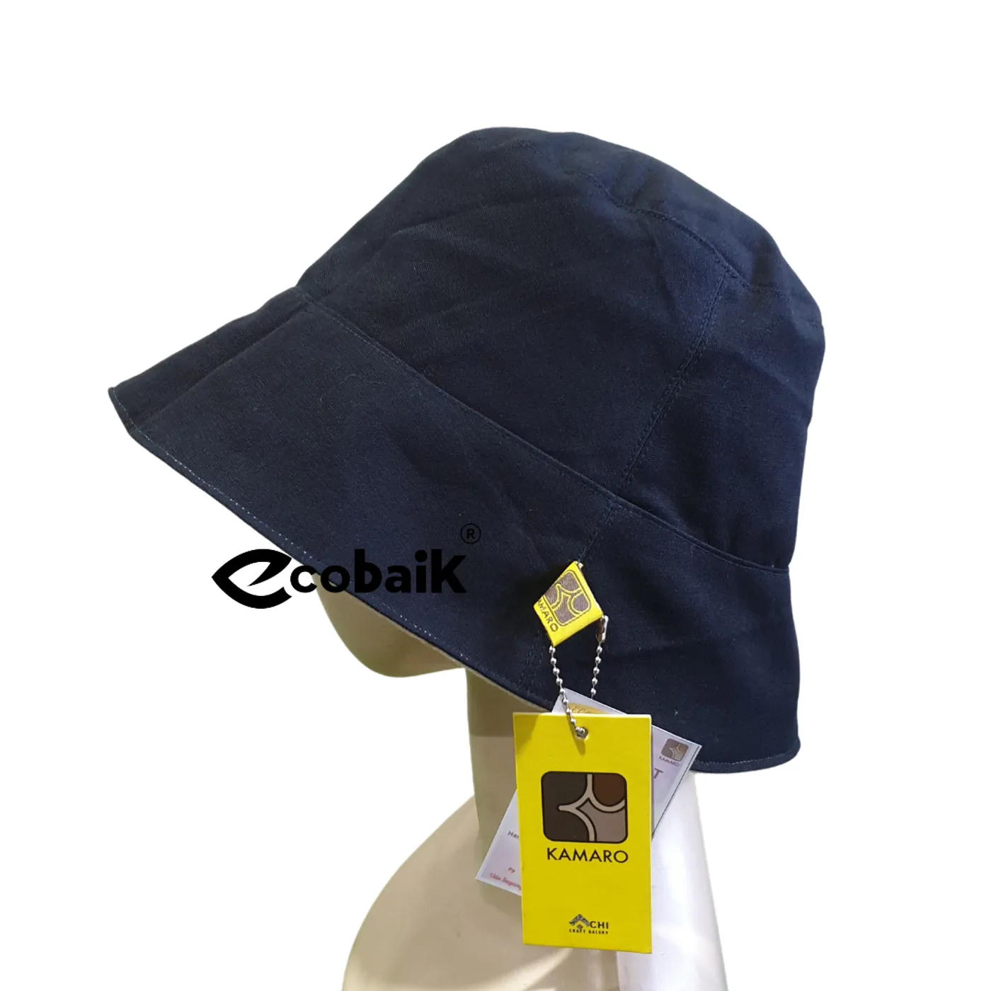 Buket Hat Ecoprint 2 in 1 M7 — tampilan 3