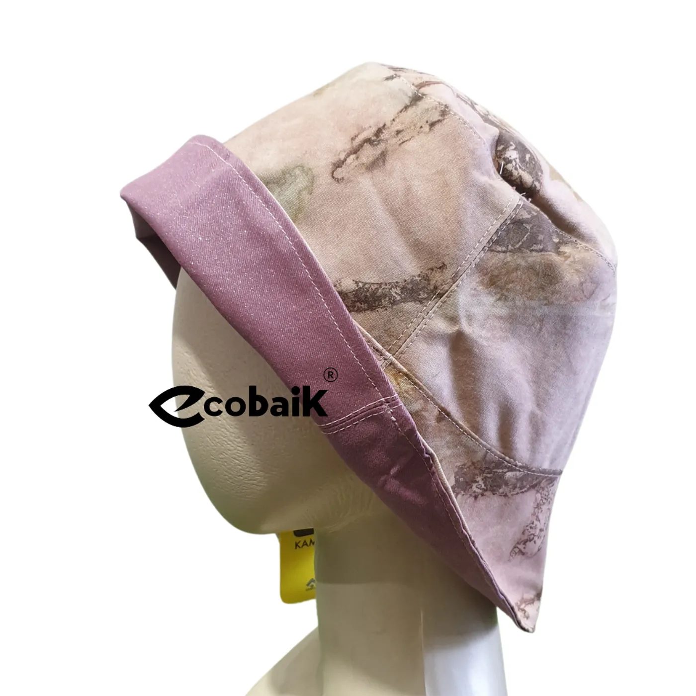 Buket Hat Ecoprint 2 in 1 M5 — tampilan 2
