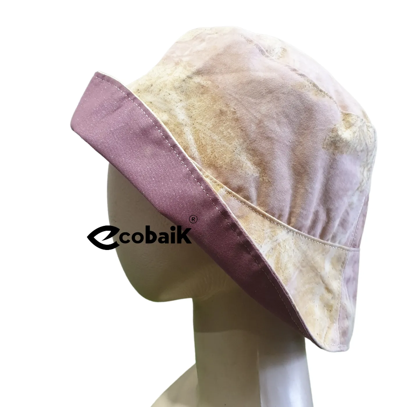 Buket Hat Ecoprint 2 in 1 M6 — tampilan 3