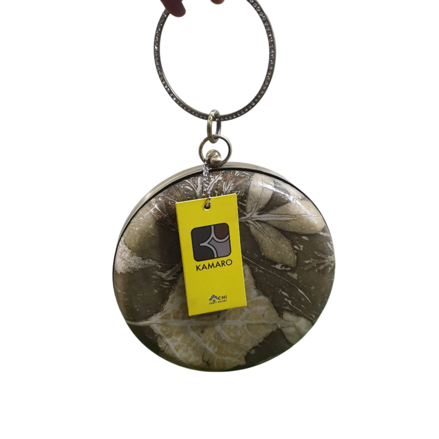 Macaron Bag Ecoprint Army — tampilan 4