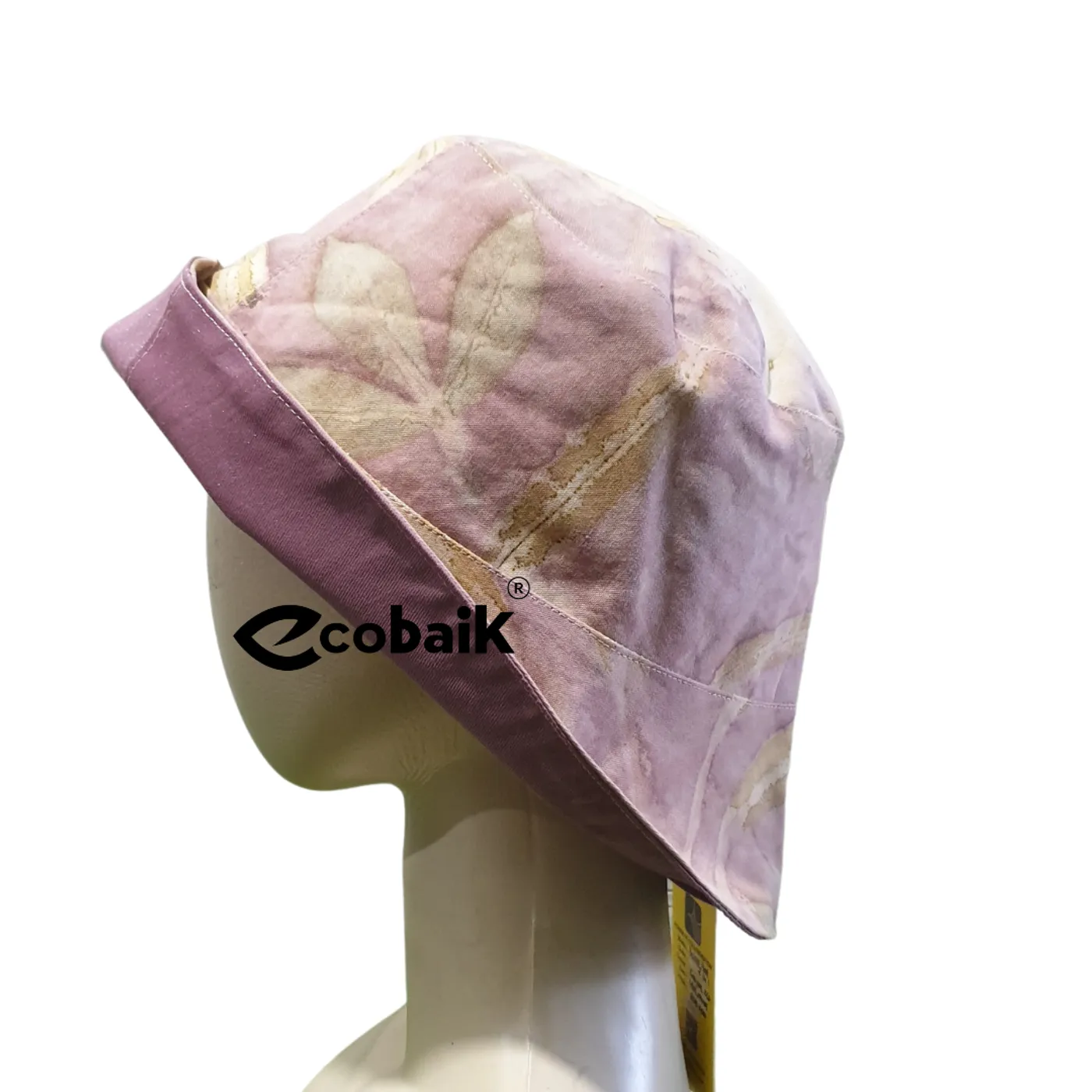 Buket Hat Ecoprint 2 in 1 M10 — tampilan 2