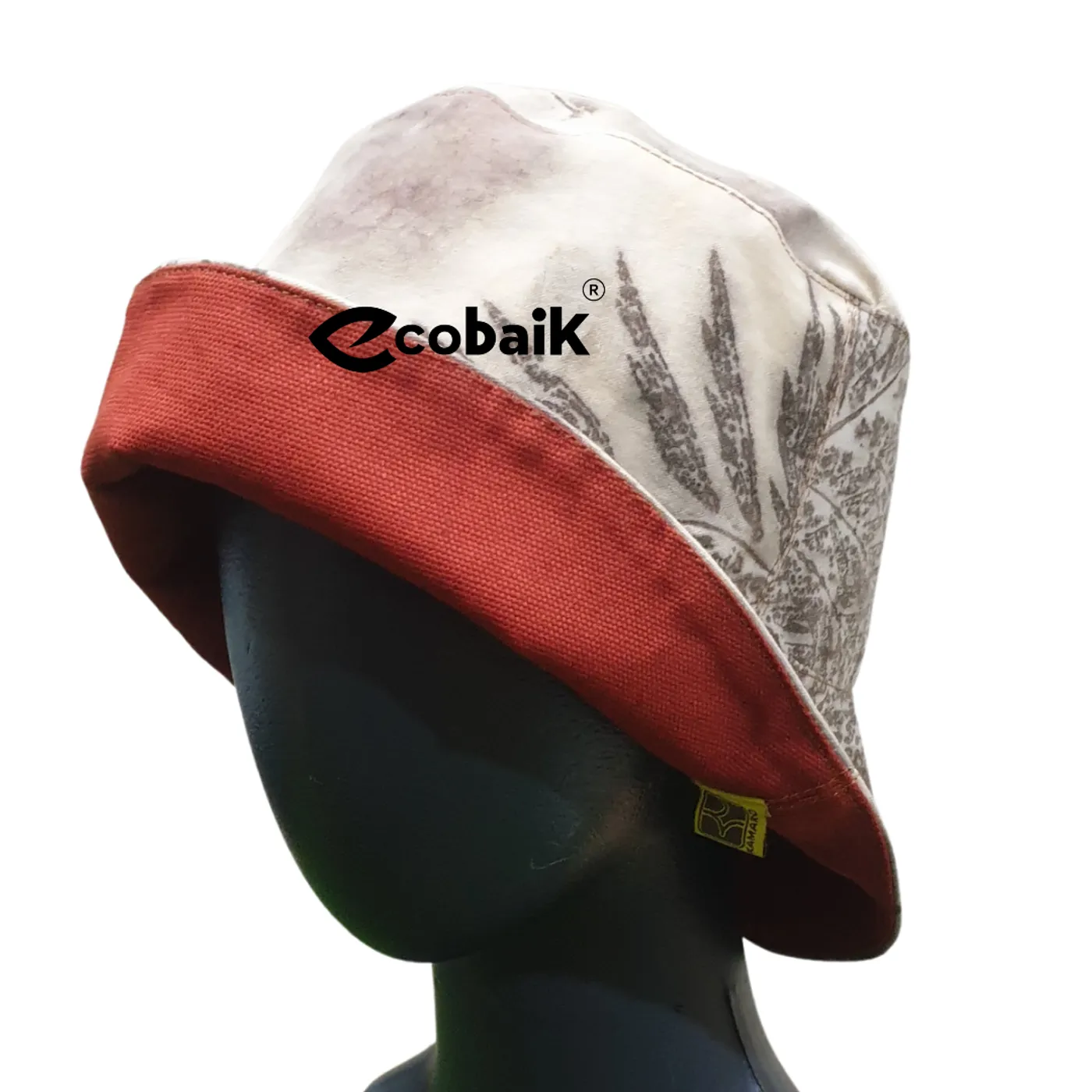 Buket Hat Ecoprint 2 in 1 M12 — tampilan 2