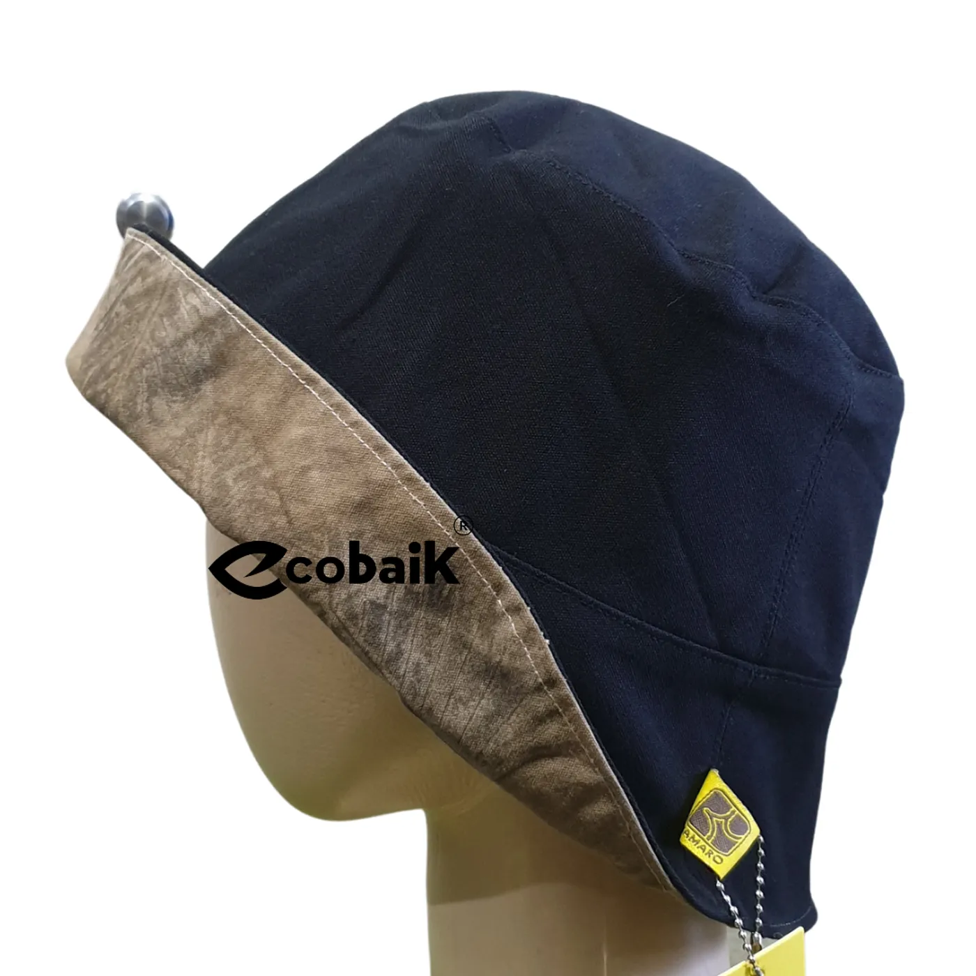 Buket Hat Ecoprint 2 in 1 M14 — tampilan 3