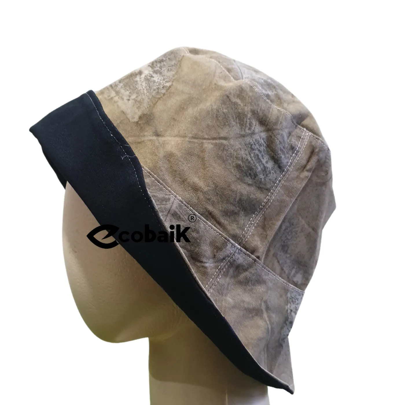 Buket Hat Ecoprint 2 in 1 M14 — tampilan 4