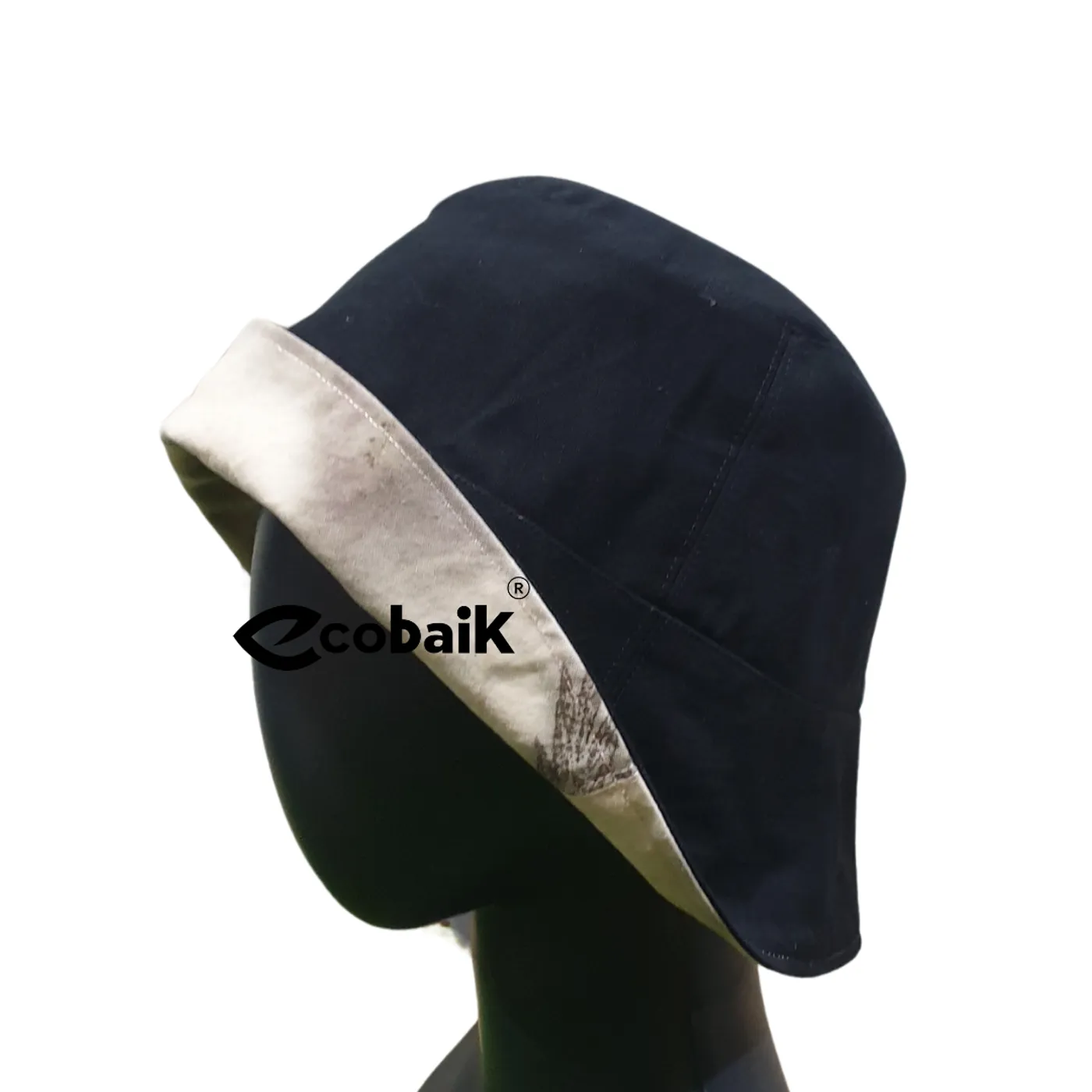 Buket Hat Ecoprint 2in 1 M13 — tampilan 3