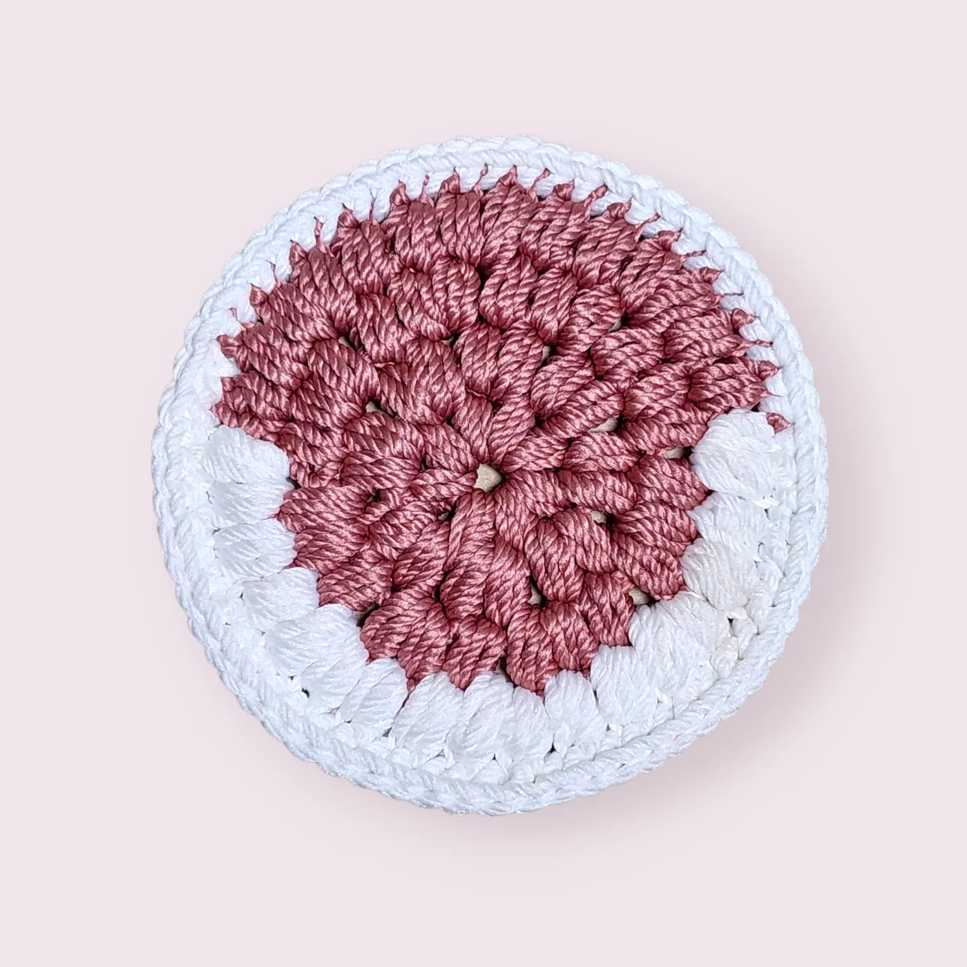 Coaster Crochet | Tatakan Gelas Rajut - Half a tone — tampilan 9