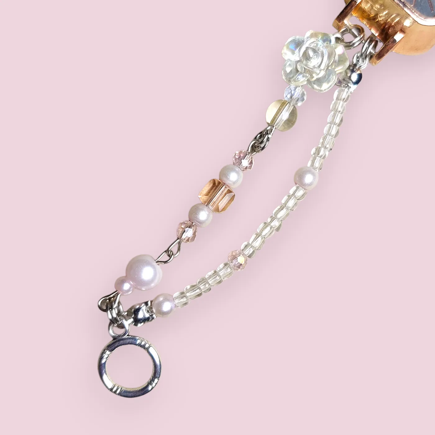 Jam Tangan Manik | Beads Watch - Peachy Glam — tampilan 5