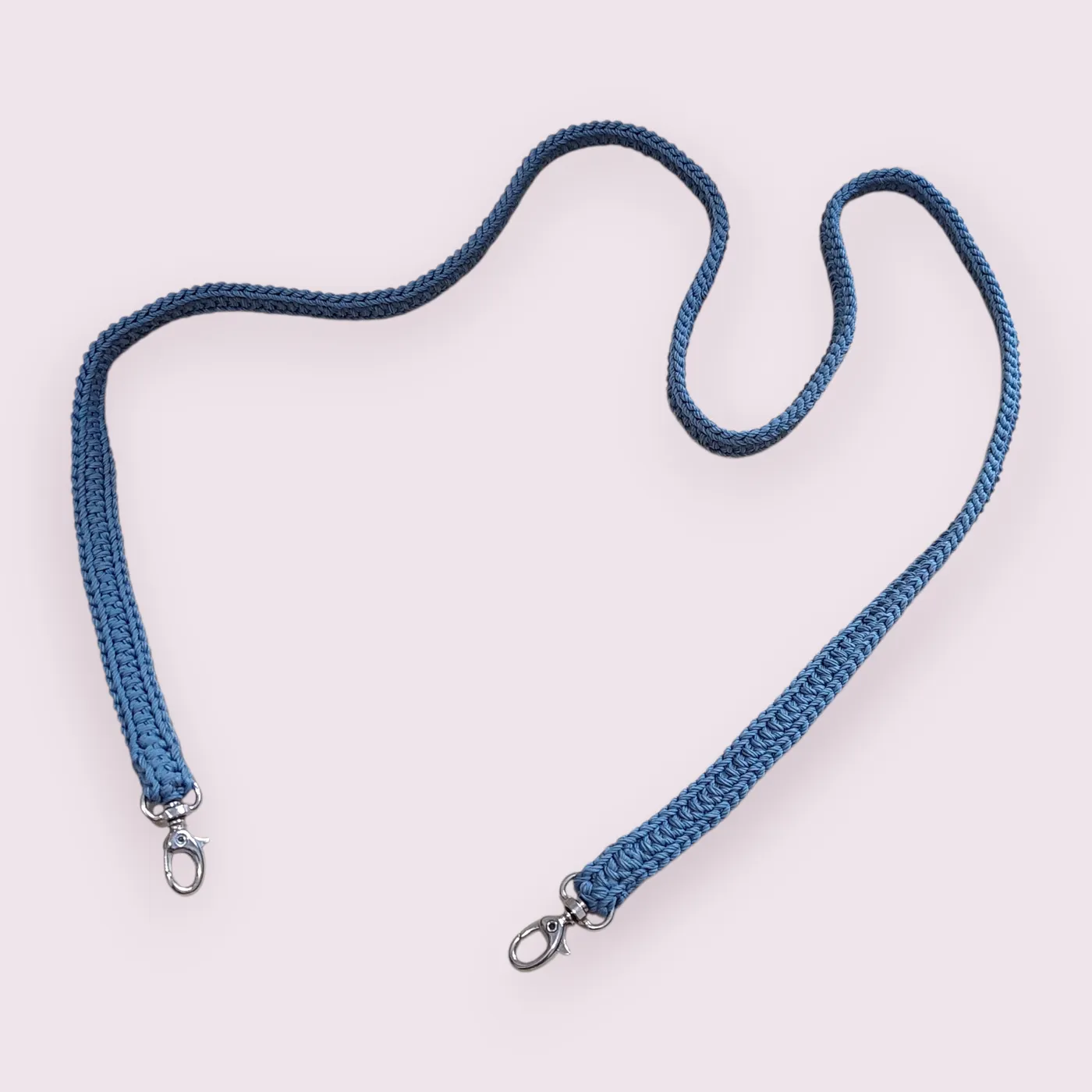 Tas Bahu Rajut (Shoulder Net Bag) - Biru — tampilan 8