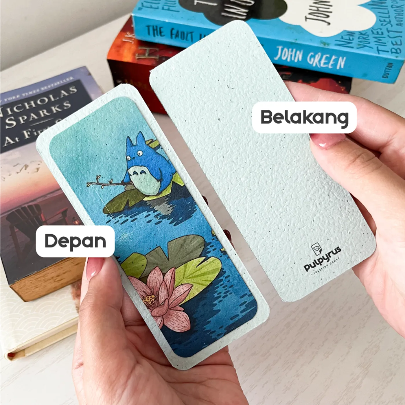 [GHIBLI] Pembatas Buku Kertas Daur Ulang by Pulpyrus — tampilan 8