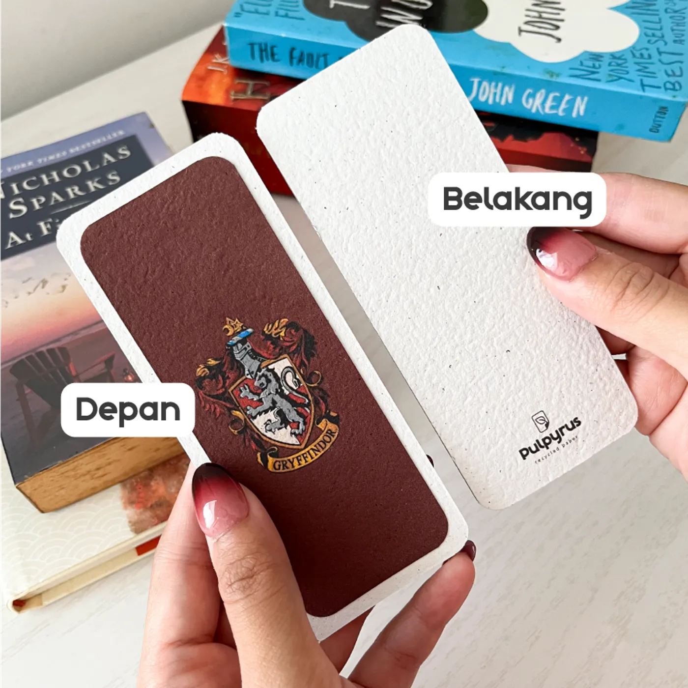 [HOGWARTS] Pembatas Buku Kertas Daur Ulang by Pulpyrus — tampilan 26