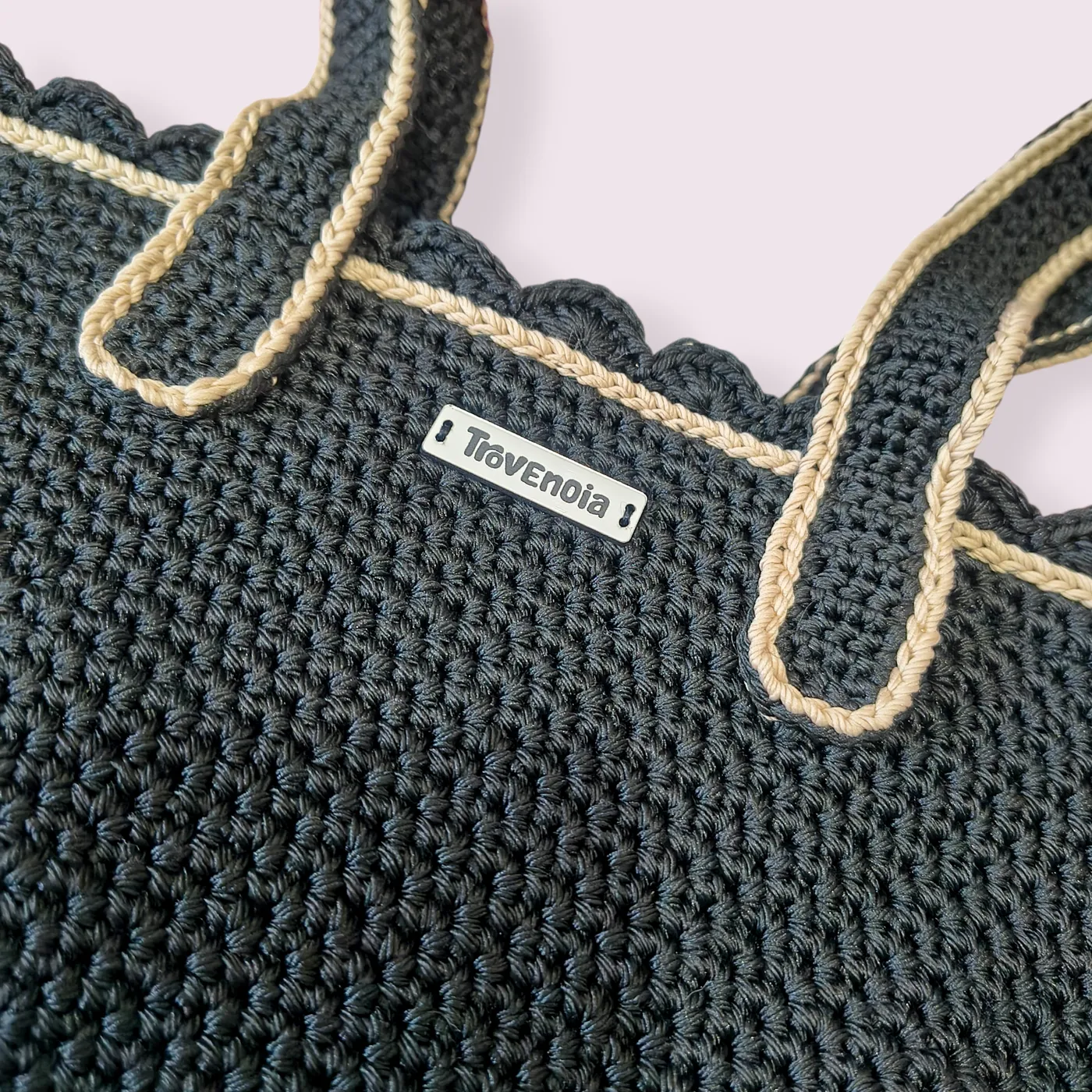 Totepack Crochet | Tas Rajut Konvertibel 2in1 - Switchloop Totepack — tampilan 5