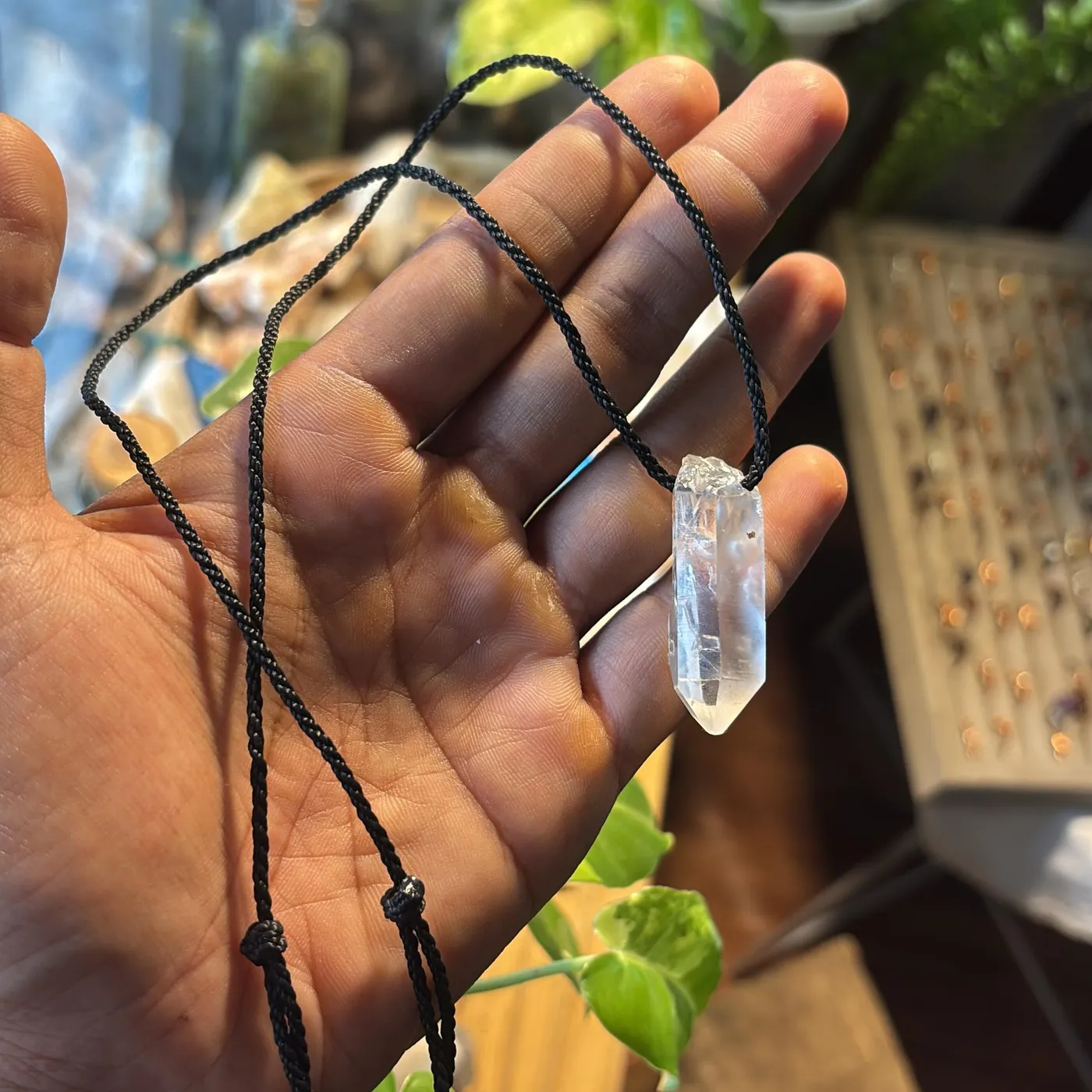 Natural clear quartz — tampilan 3