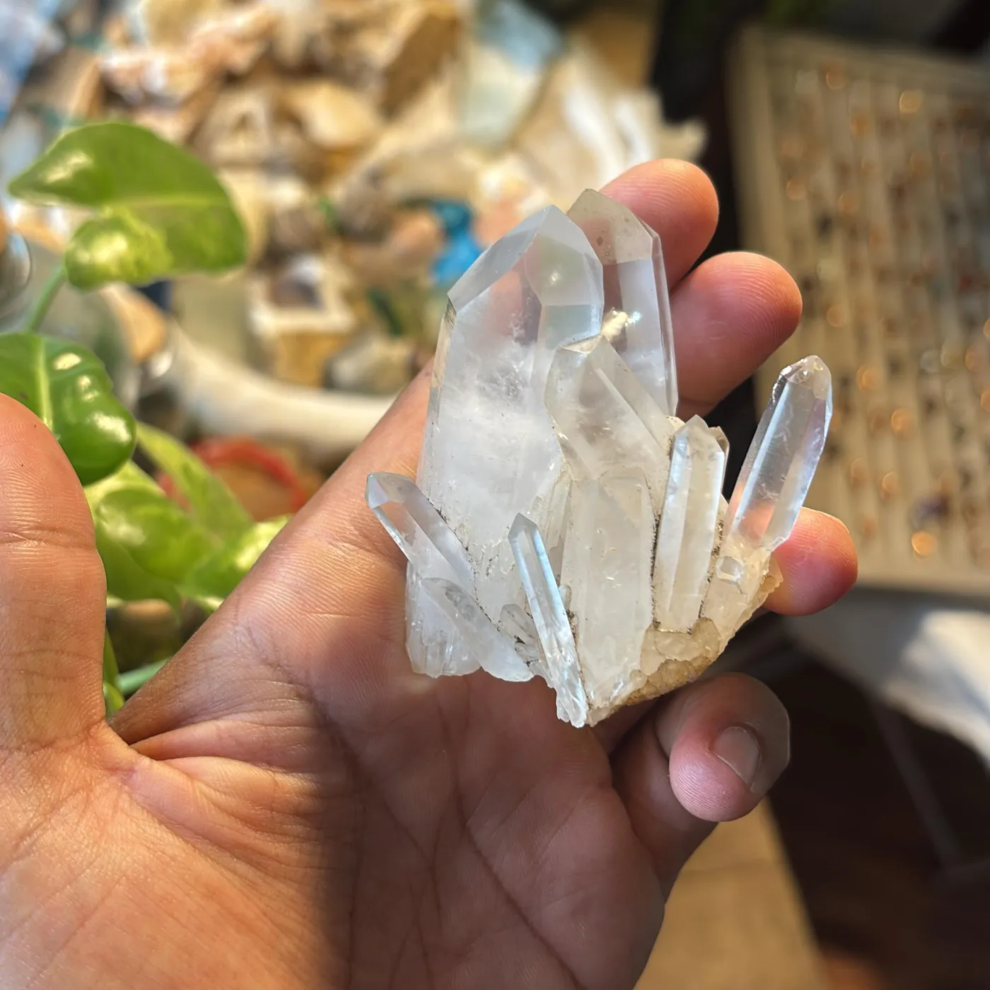 Natural clear quartz — tampilan 4