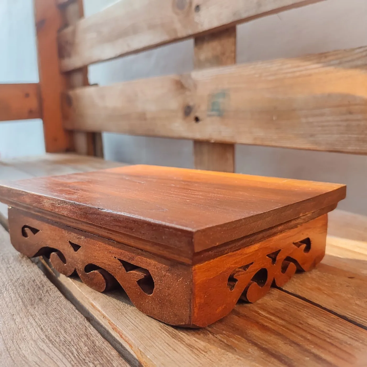 Bonsai Display Stand - Serenity - Meja Bonsai Klasik — tampilan 3
