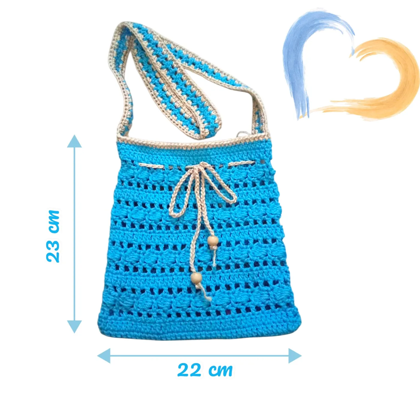 Tas Selempang Serut Mini — tampilan 4