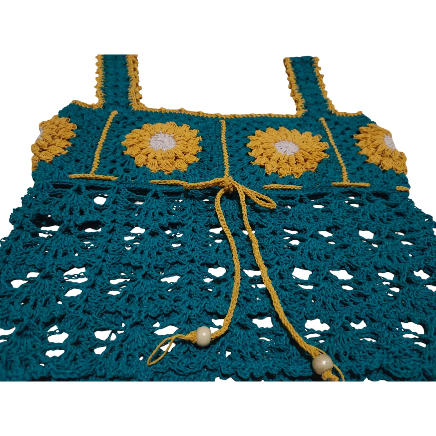 Tank Top Rajut - Sunburst — tampilan 5