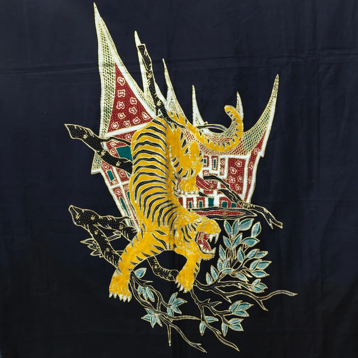 Batik tulis katun prada — tampilan 3