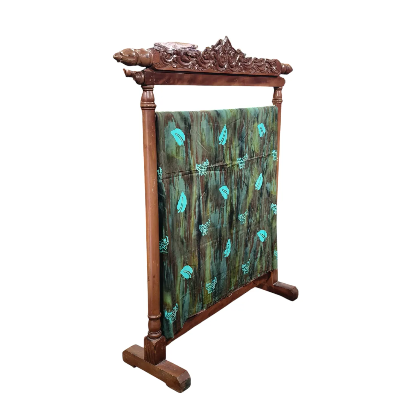 batik katun cap motif rumah gadang — tampilan 2