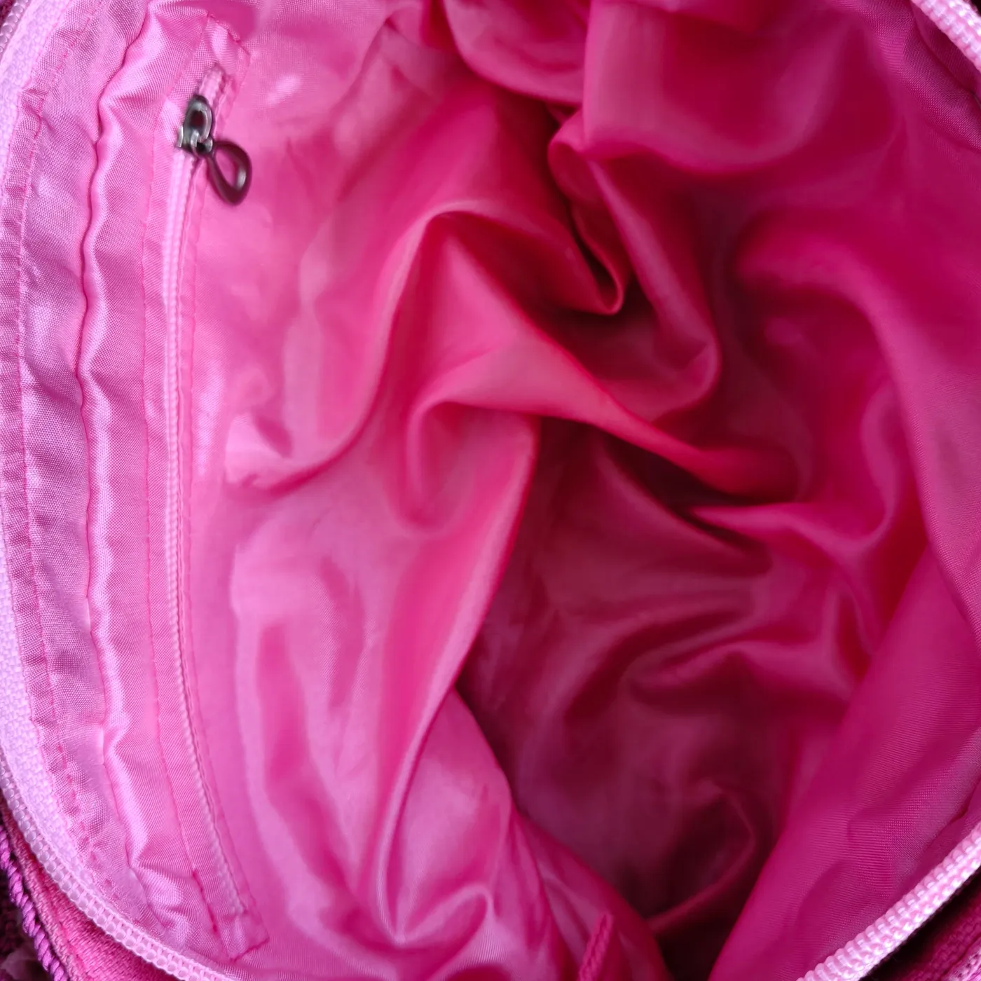 HF 04 Tas Genggam Model Bulu Angsa Pink — tampilan 5