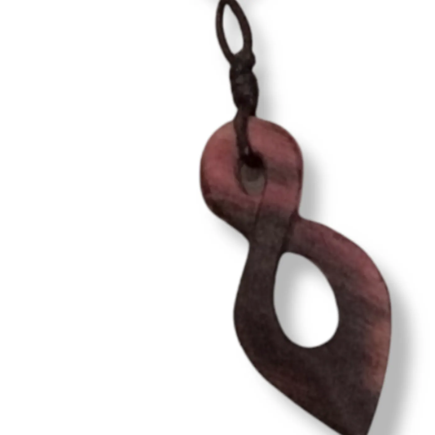 Wooden Key Chain - Infinity - Souvenir Gantungan Kunci Kayu — tampilan 2