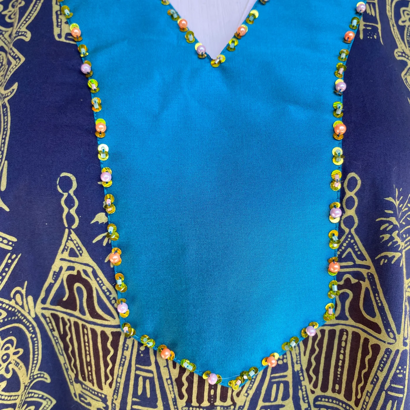 Baju batik katun cap minang — tampilan 3
