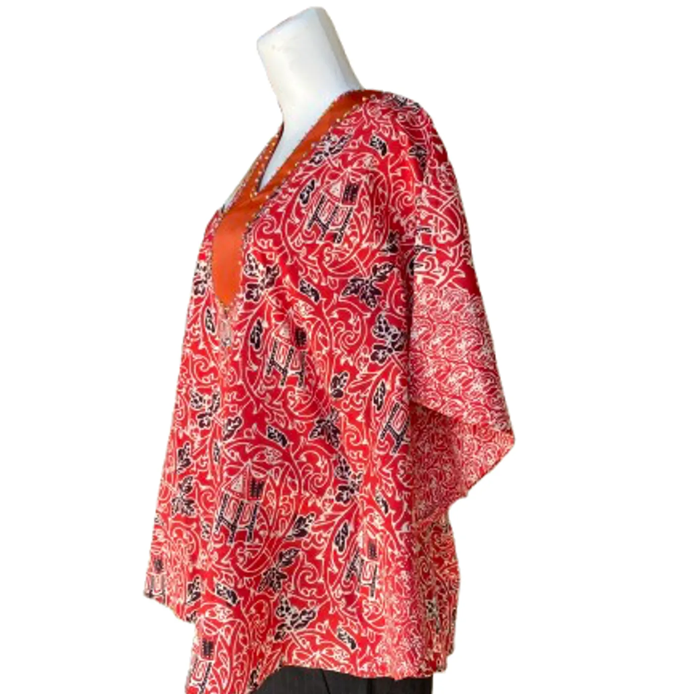 Baju batik katun cap minang — tampilan 2