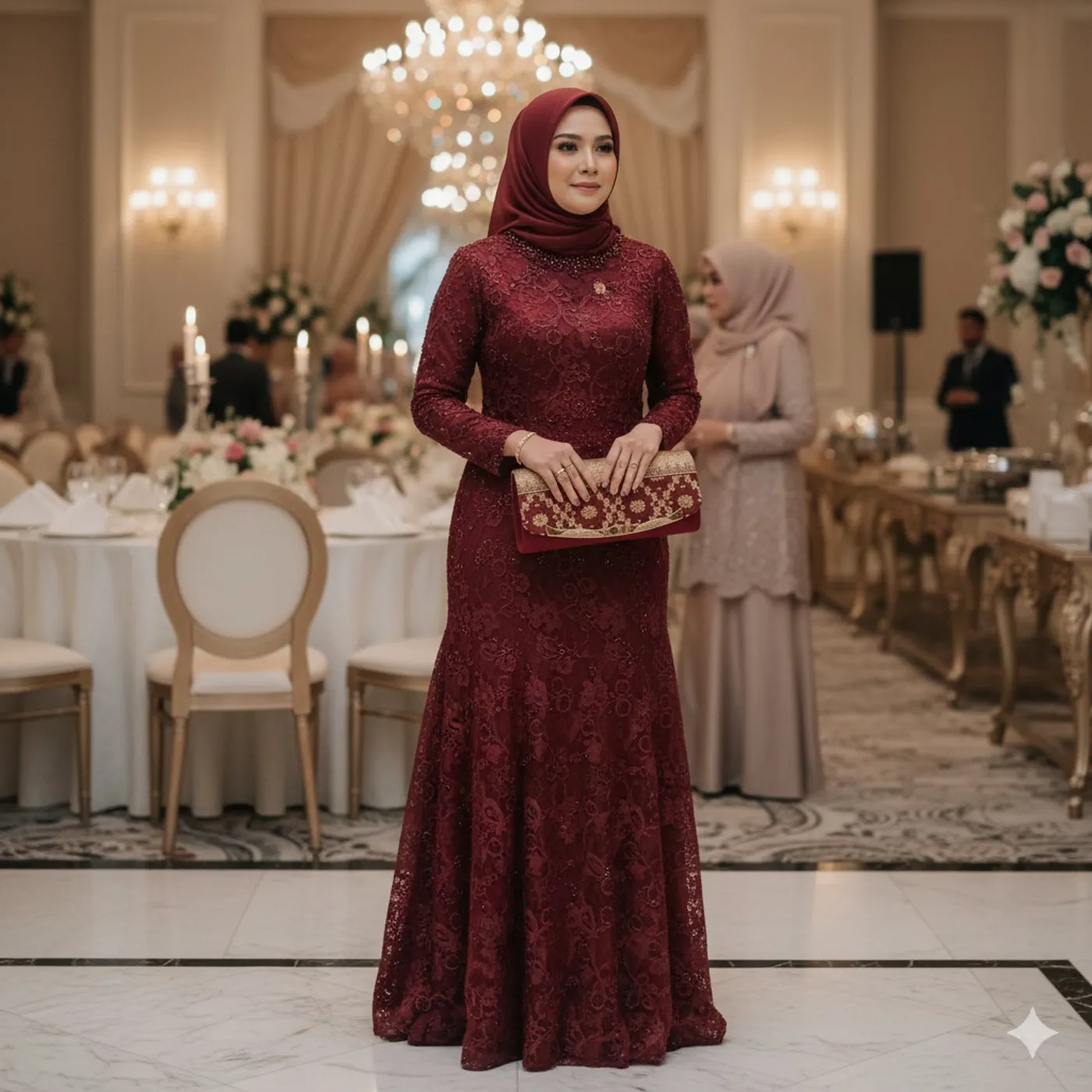 Clutch Pesta Tenun Eksklusif — tampilan 3