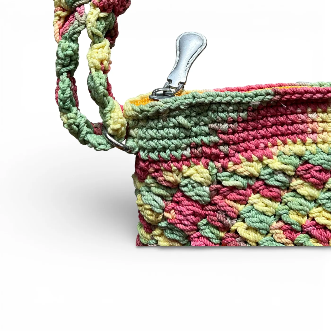 HF 027 Tas Rajut Handmade Premium - Adjustable Strap — tampilan 3