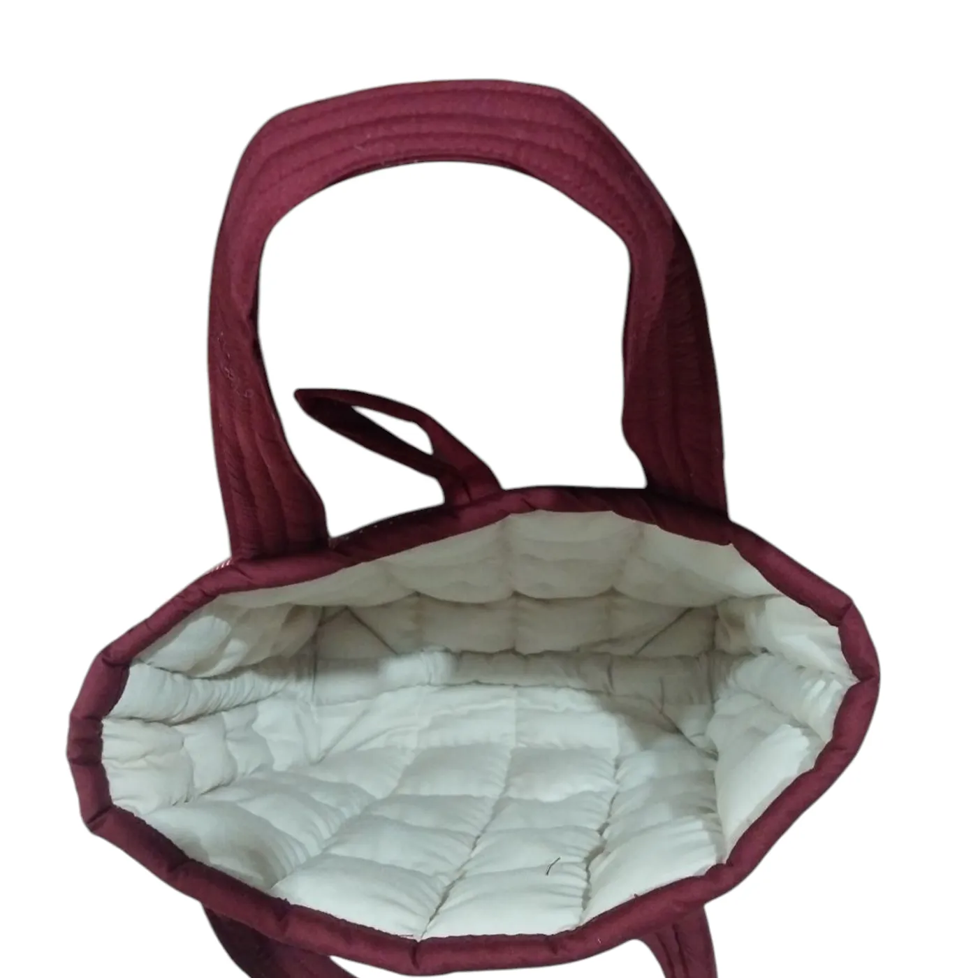 Tas Patchwork kotak — tampilan 3