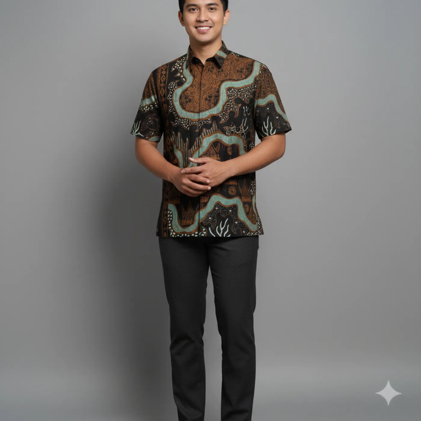 Batik Tulis Motif Lakuang Sumatera Barat — tampilan 5