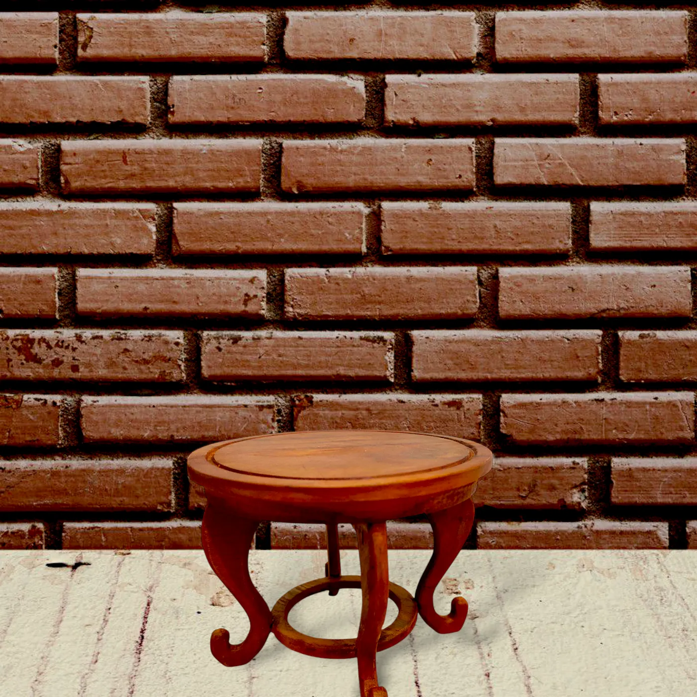 Bonsai Display Stand - Harmony - Meja Bonsai Klasik Kayu — tampilan 2
